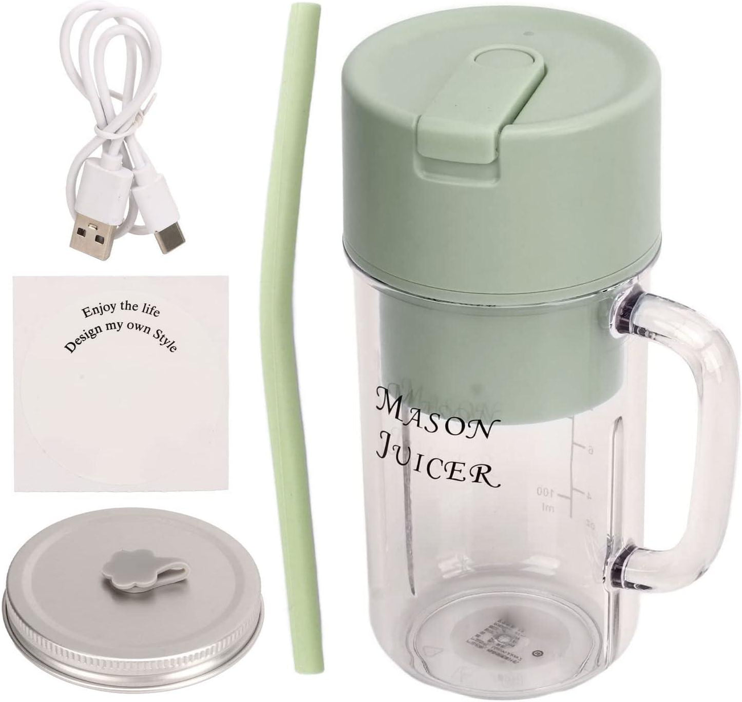 Portable Mason Juicer Blender Cup™