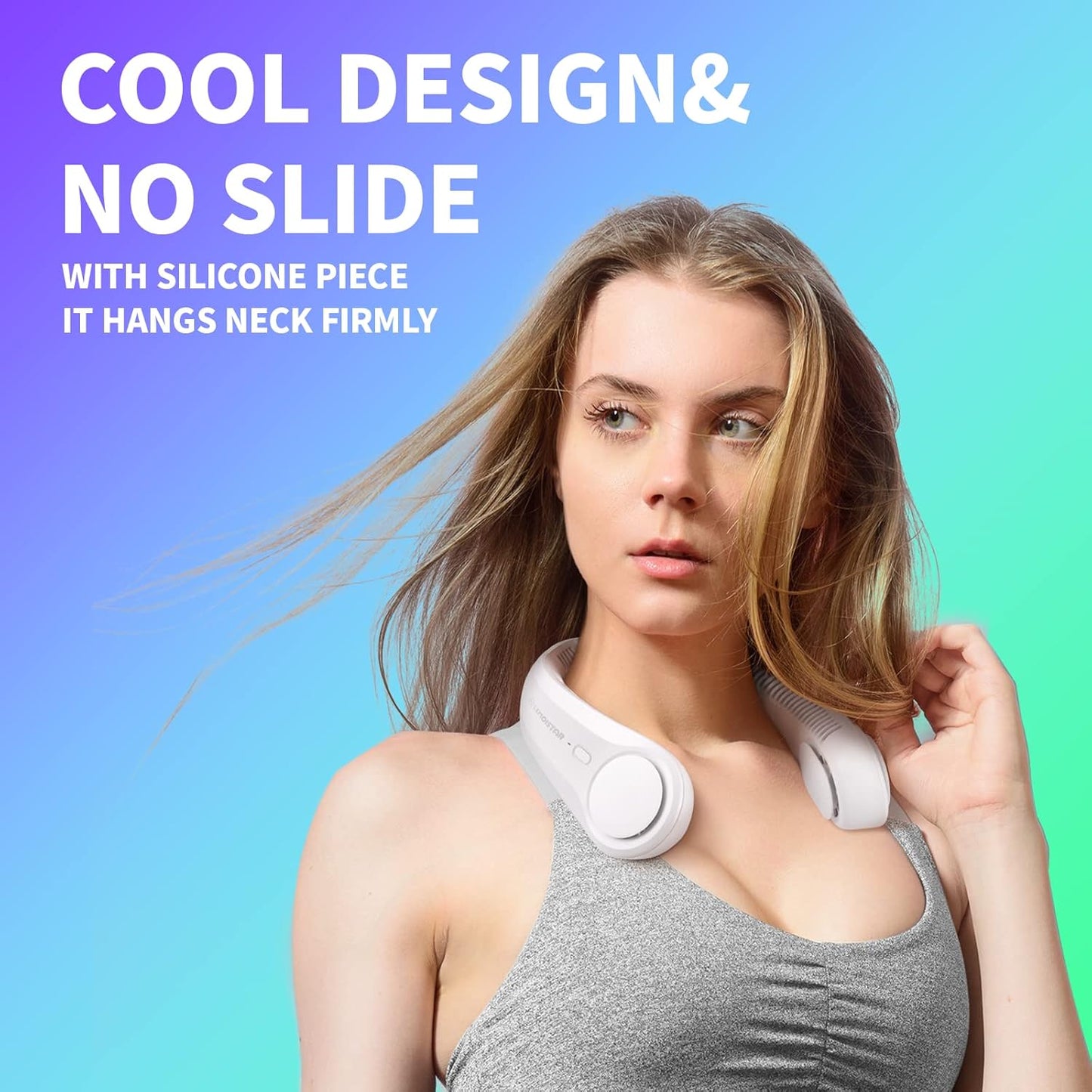 79 mAh™ Portable Neck Fan